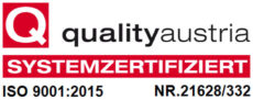 ISO Zertifikat Quality Austria